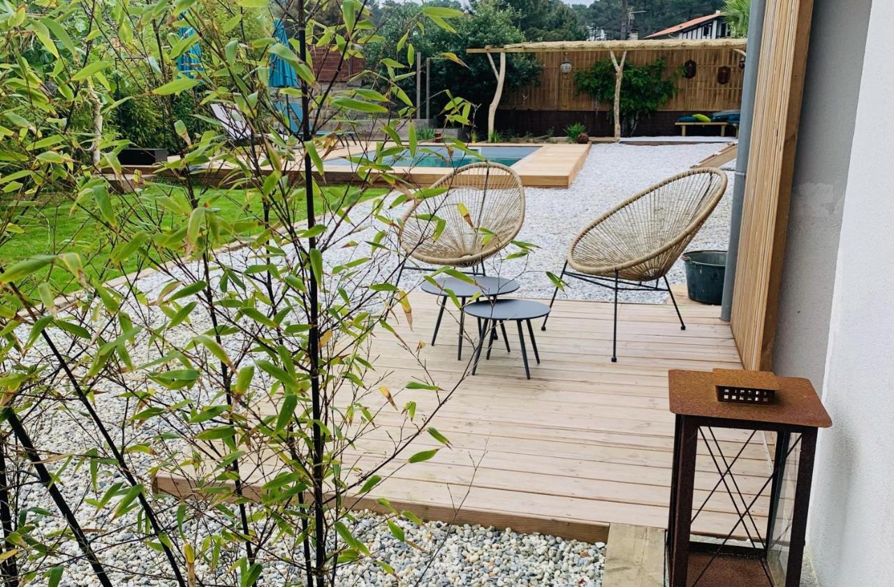 Villa Hossegor - 4 Etoiles, 6 Chambres - 5 Salles De Bains - Piscine Chauffee 5 Mn Des Plages Соортс-Оссегор Екстер'єр фото